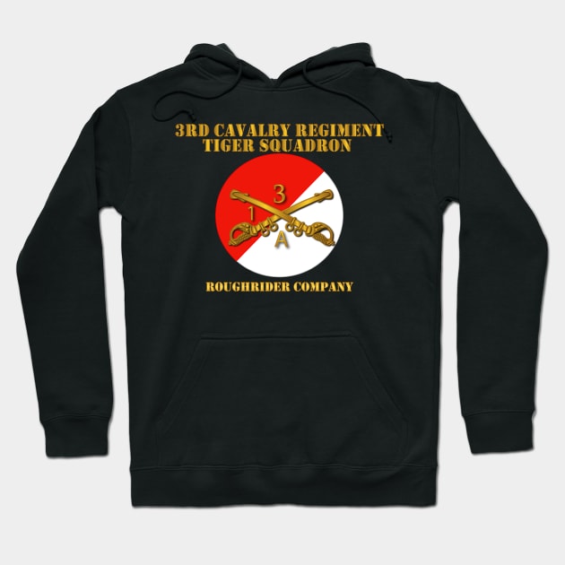 A CO 1st Squadron - 3rd Cavalry Regiment BR wo Txt Hoodie by twix123844